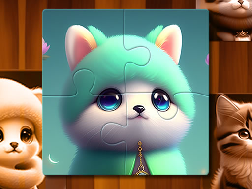 Cute Cat Jigsaw_img